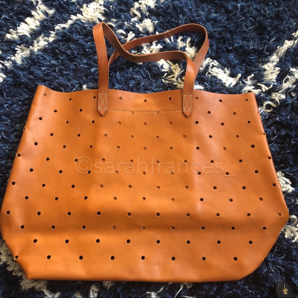 🚫SOLD🚫madewell • holepunch transport tote - Picture 6 of 8